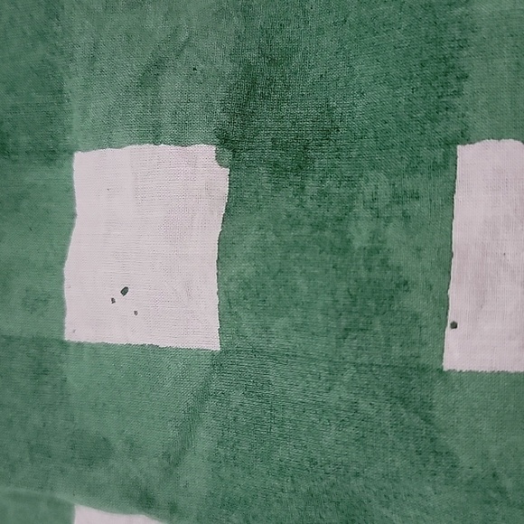 Julia Amory JA Husband Shirt in Green Gingham Medium - Picture 9 of 9